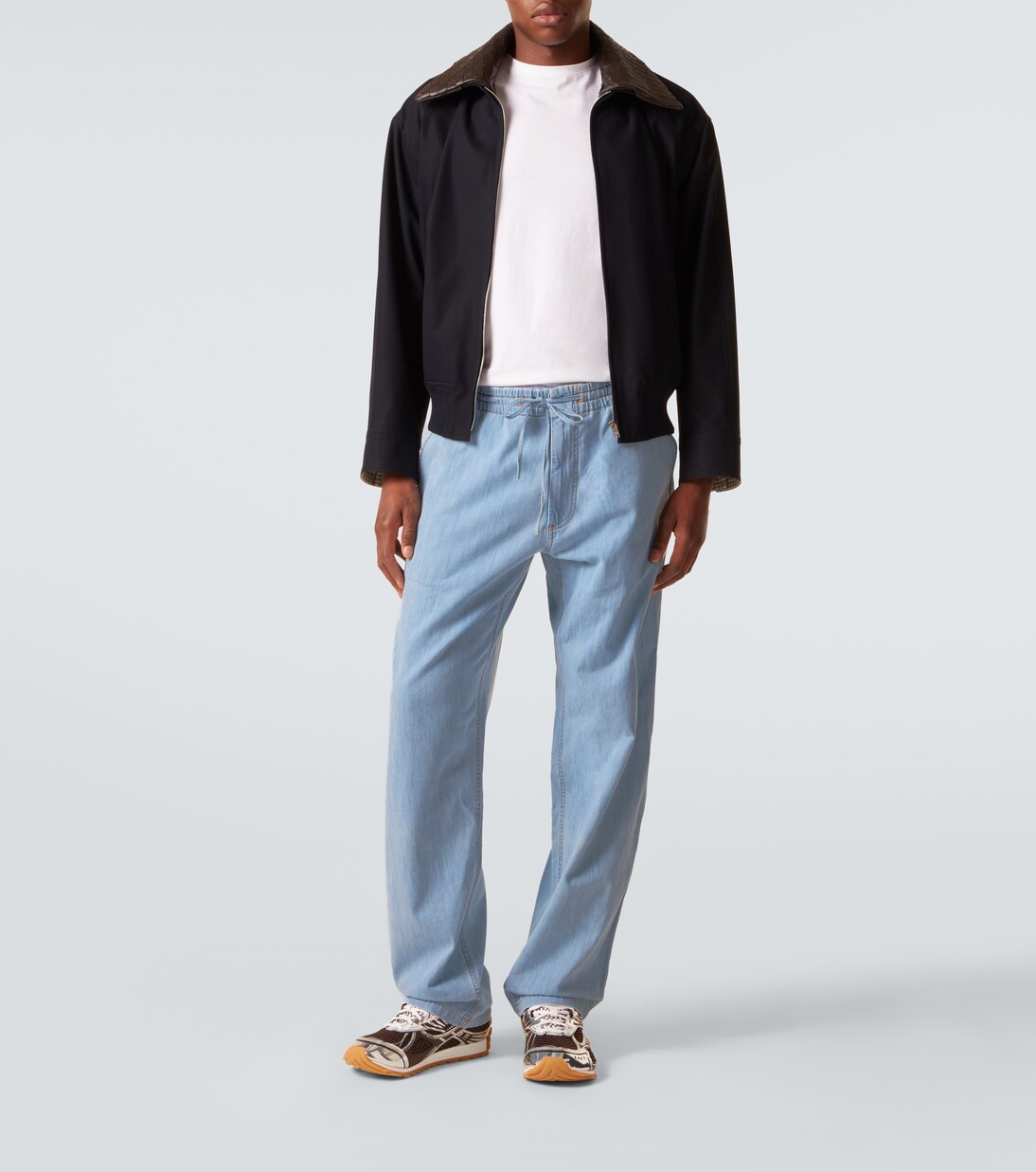 Denim straight pants | Bottega Veneta