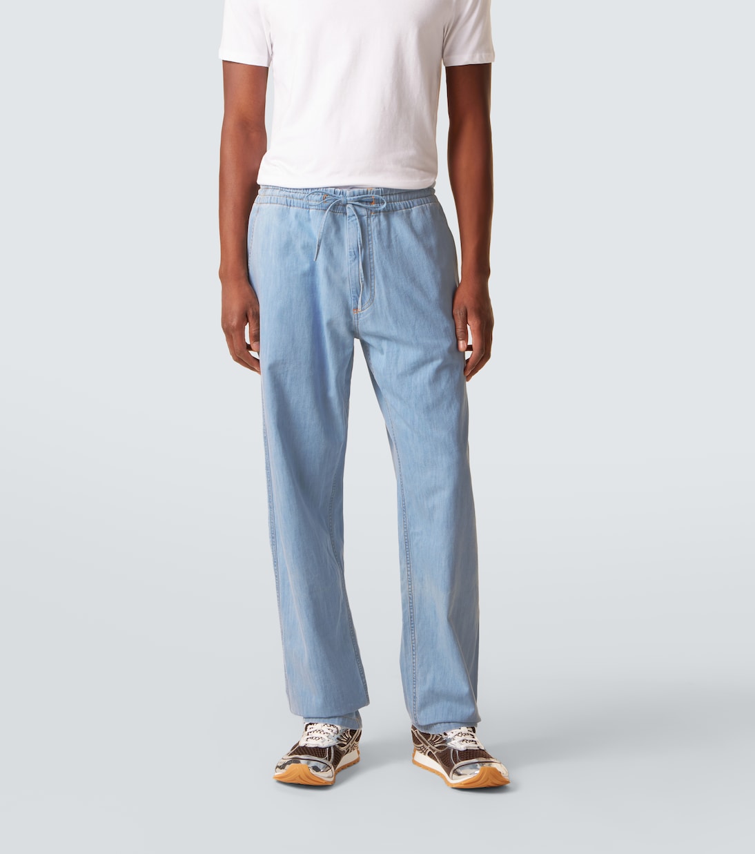Denim straight pants | Bottega Veneta