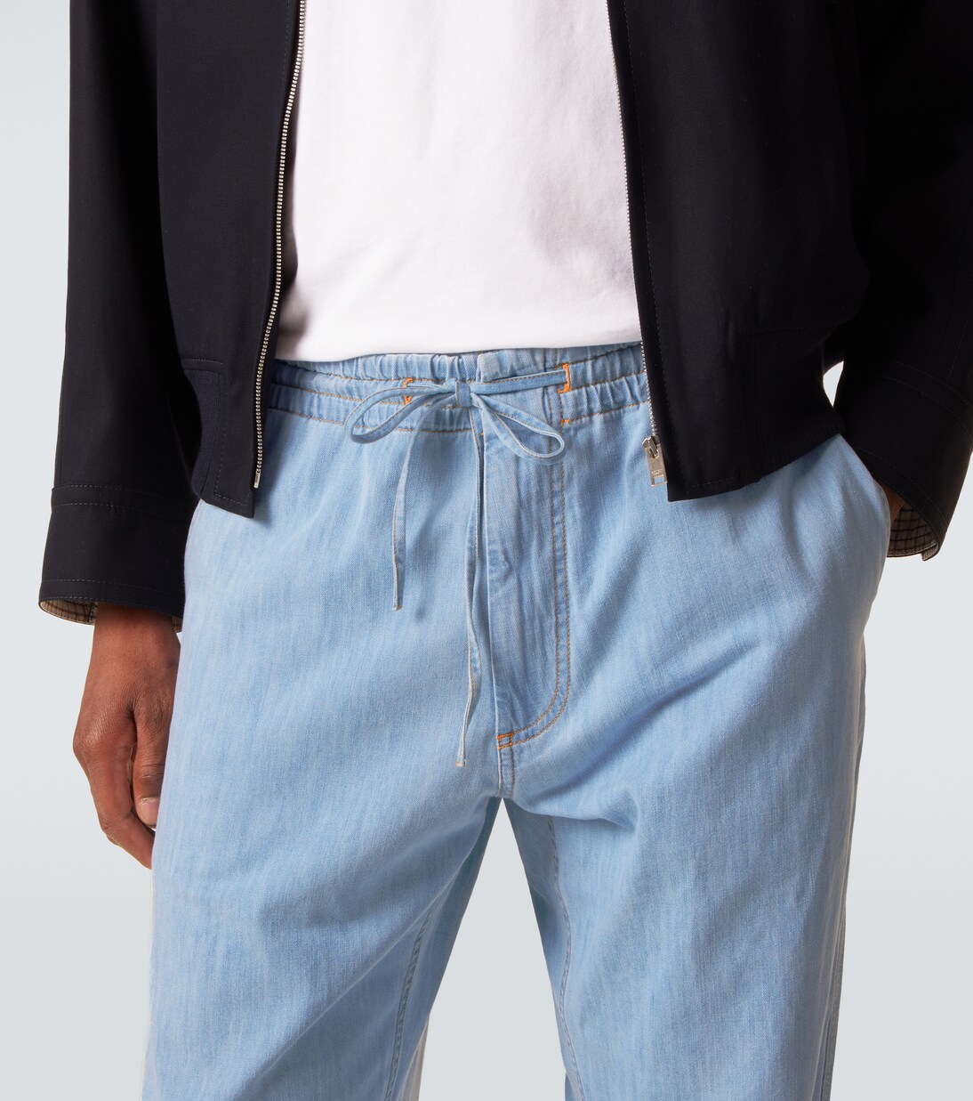 Denim straight pants | Bottega Veneta