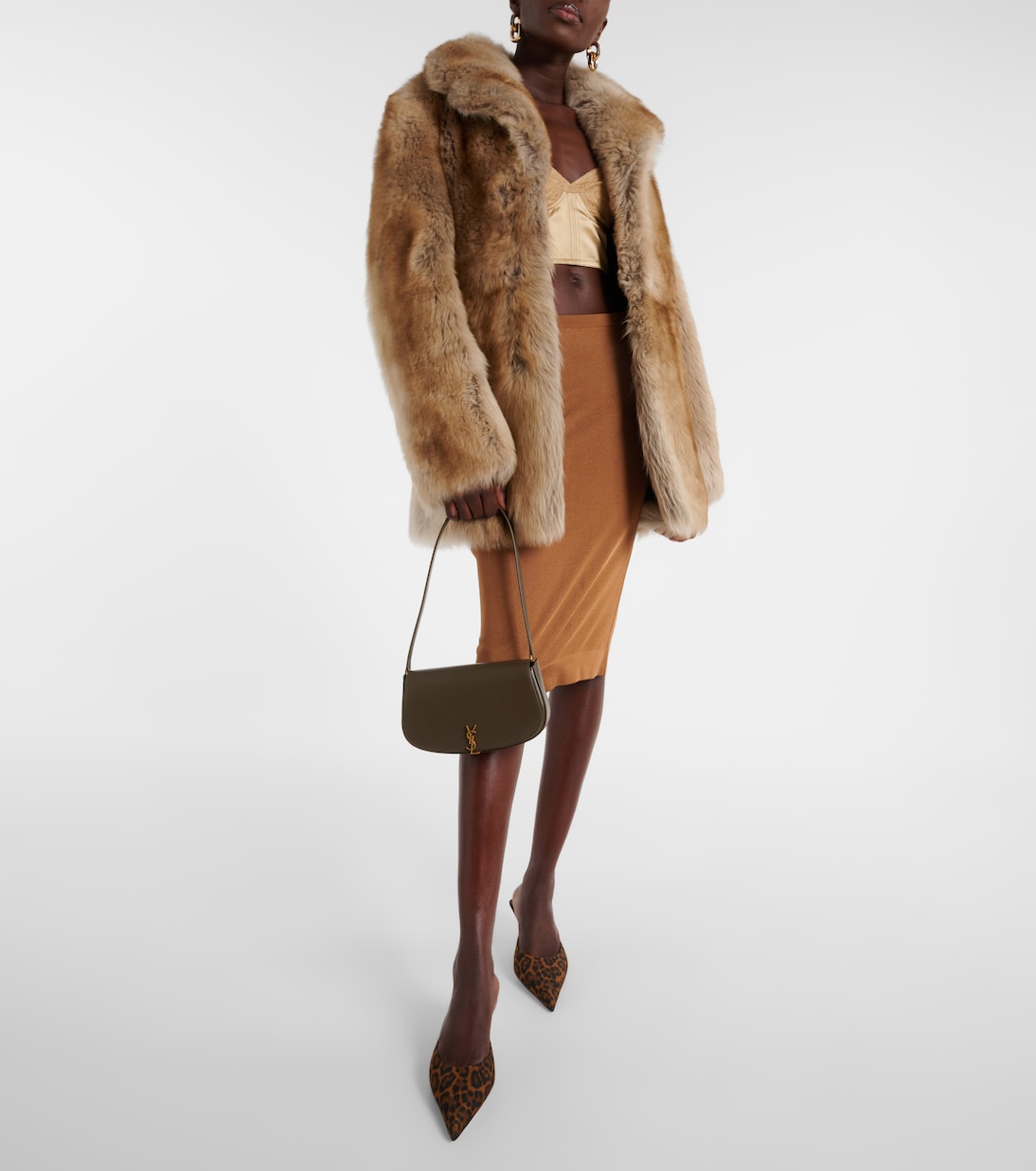 Voltaire Mini leather shoulder bag | Saint Laurent