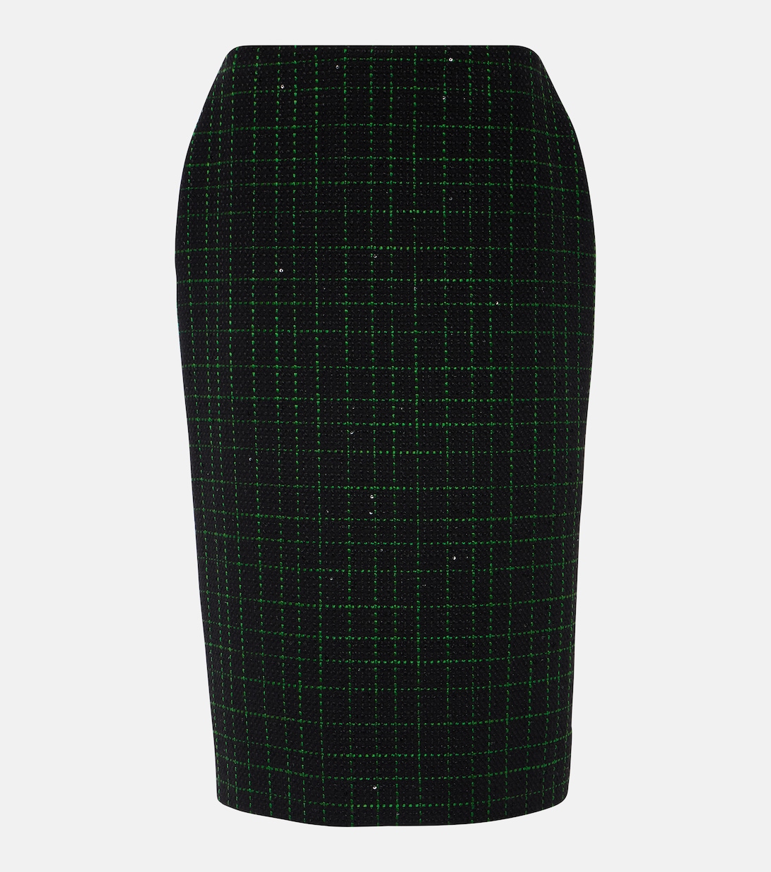 Sequined tweed midi skirt | Elie Saab