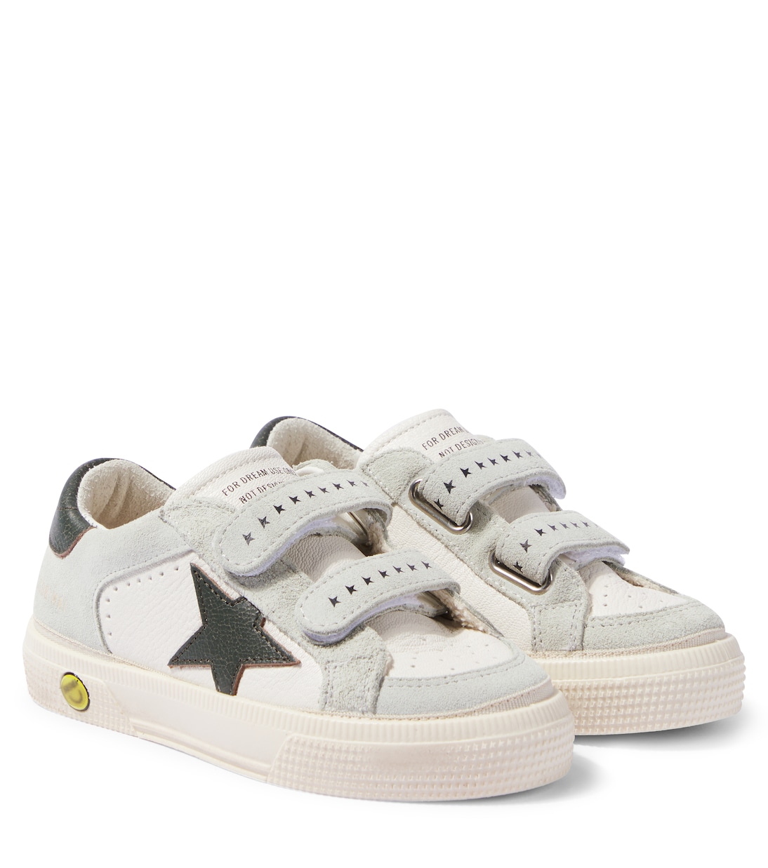 May School suede and leather sneakers | Golden Goose Kids