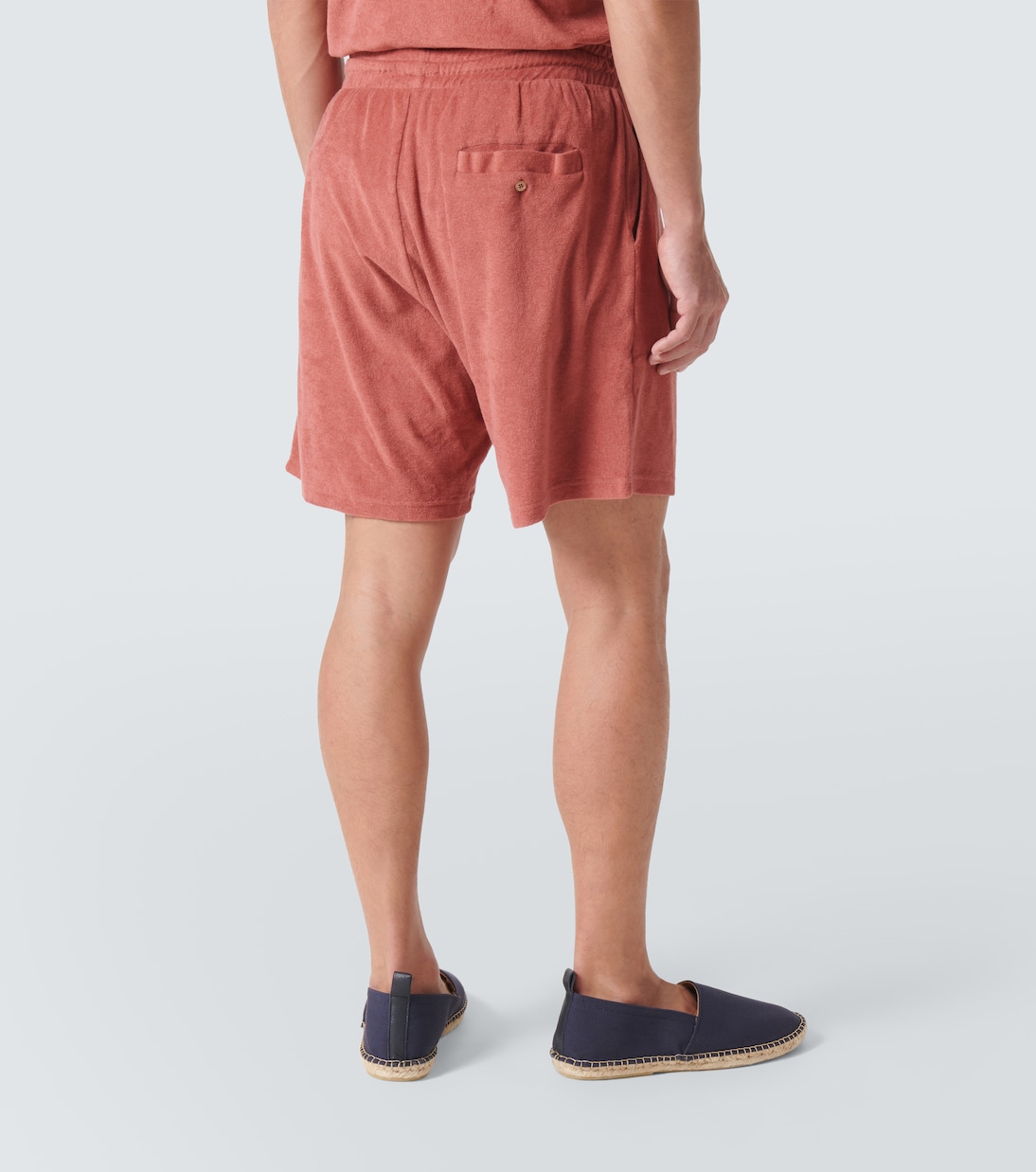 Cotton-blend terry shorts | Frescobol Carioca