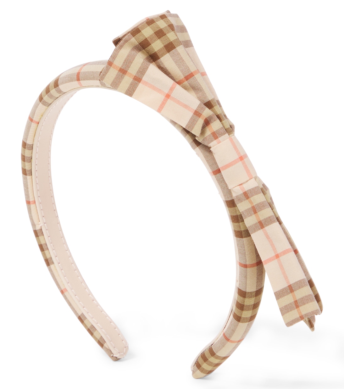 Burberry Check cotton headband | Burberry Kids