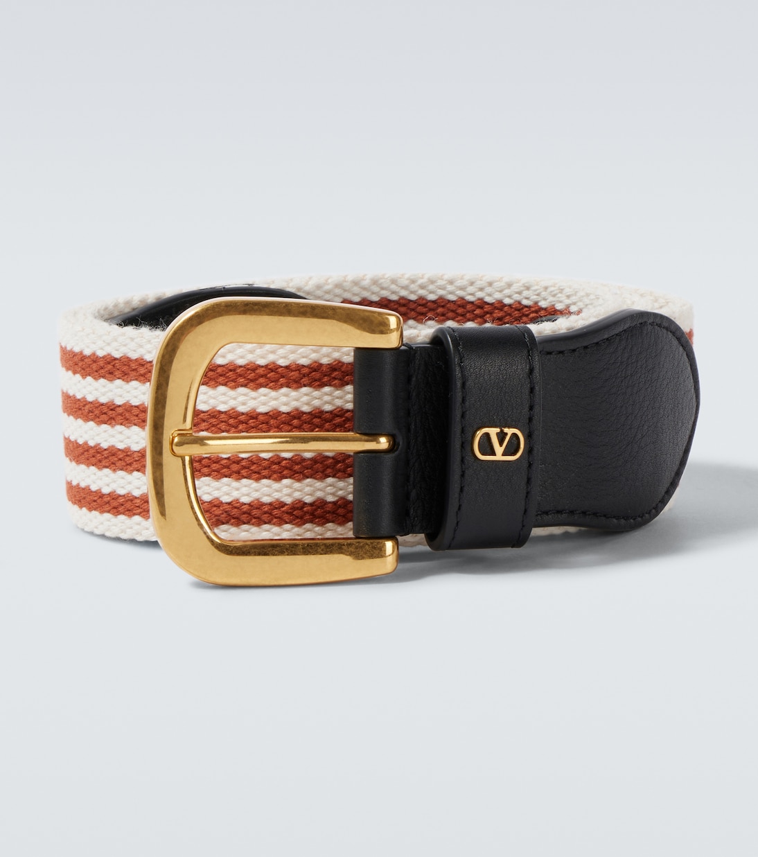 Striped belt | Valentino Garavani