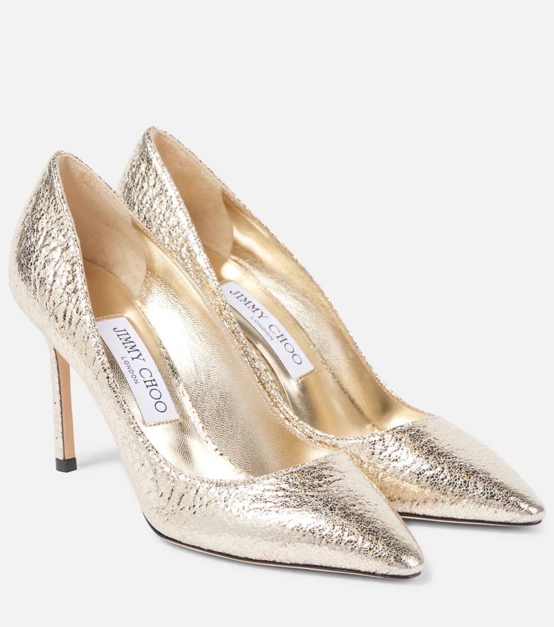 Romy 85 faux leather pumps | Jimmy Choo