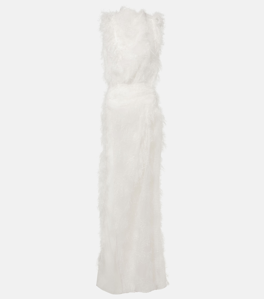 Alabaster silk-blend gown | Maticevski