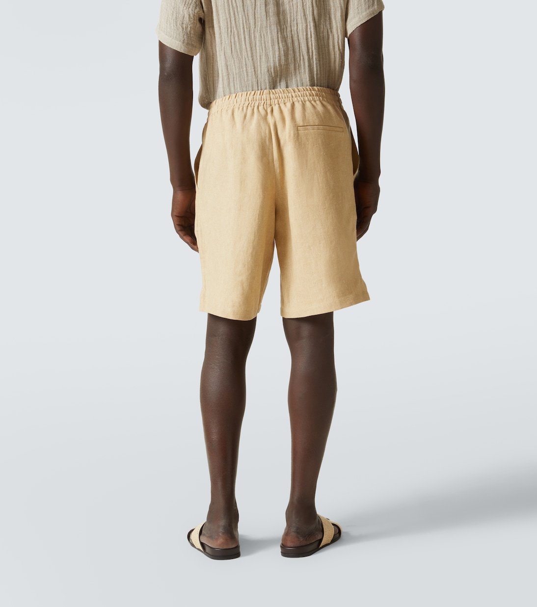 Betul linen shorts | Le Kasha