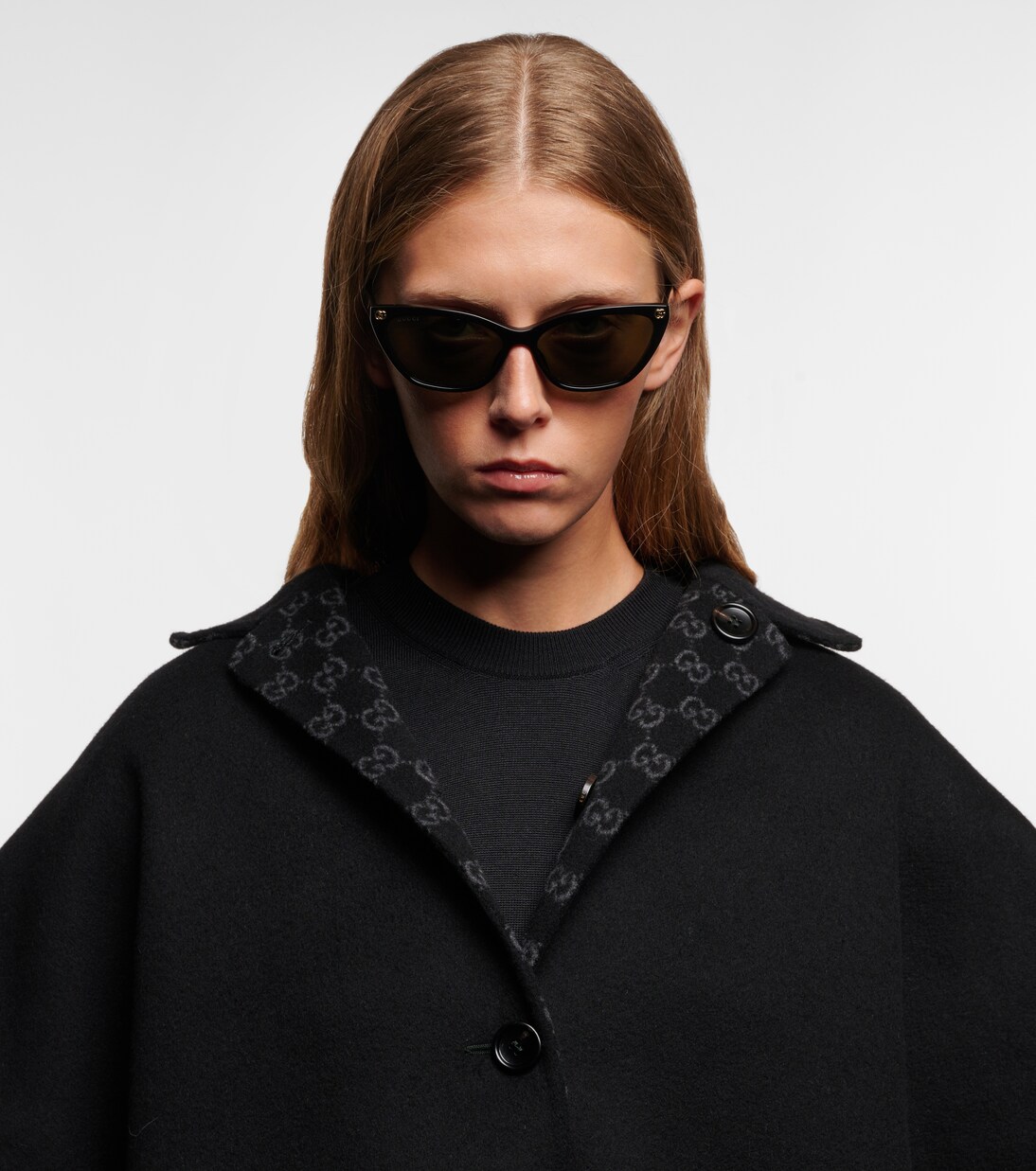 Double G cat-eye sunglasses | Gucci