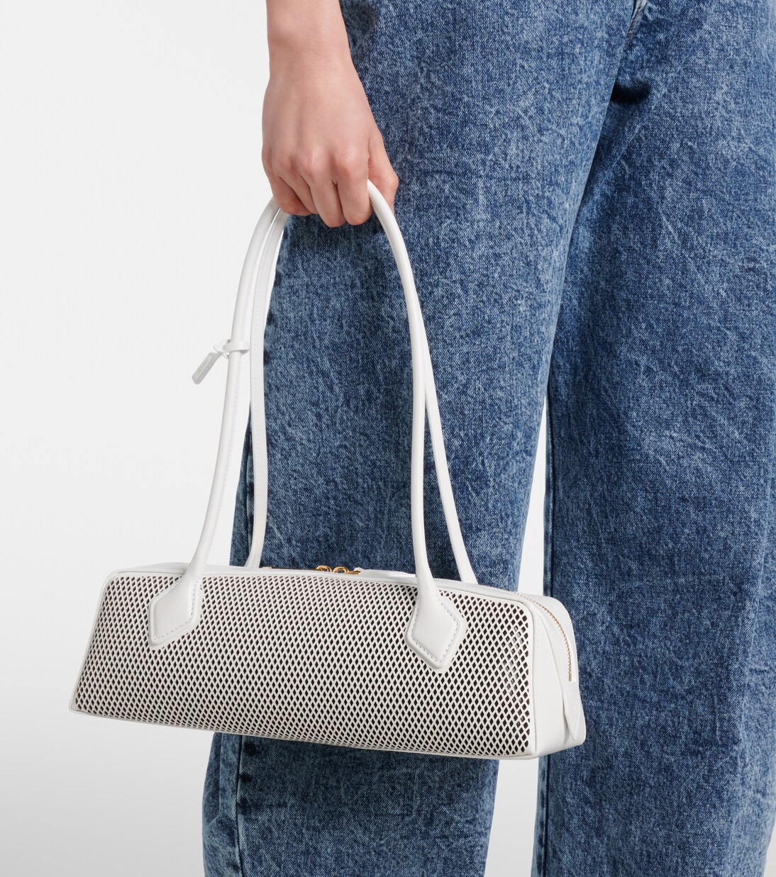 Borsa a spalla Le Teckel Medium in pelle  | Alaïa