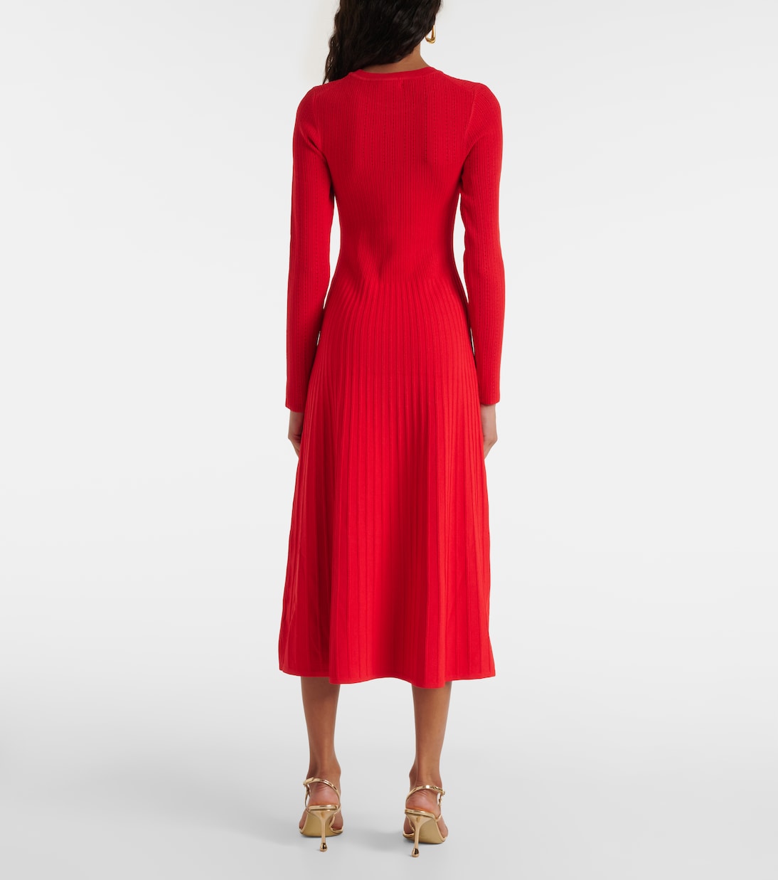 Nami ribbed-knit sweater dress | Veronica Beard