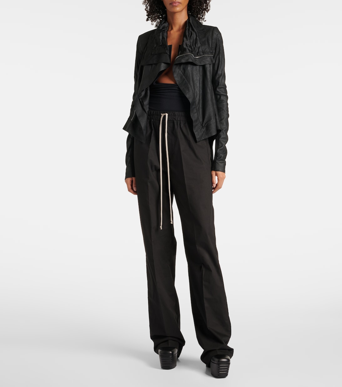 Naska leather biker jacket | Rick Owens