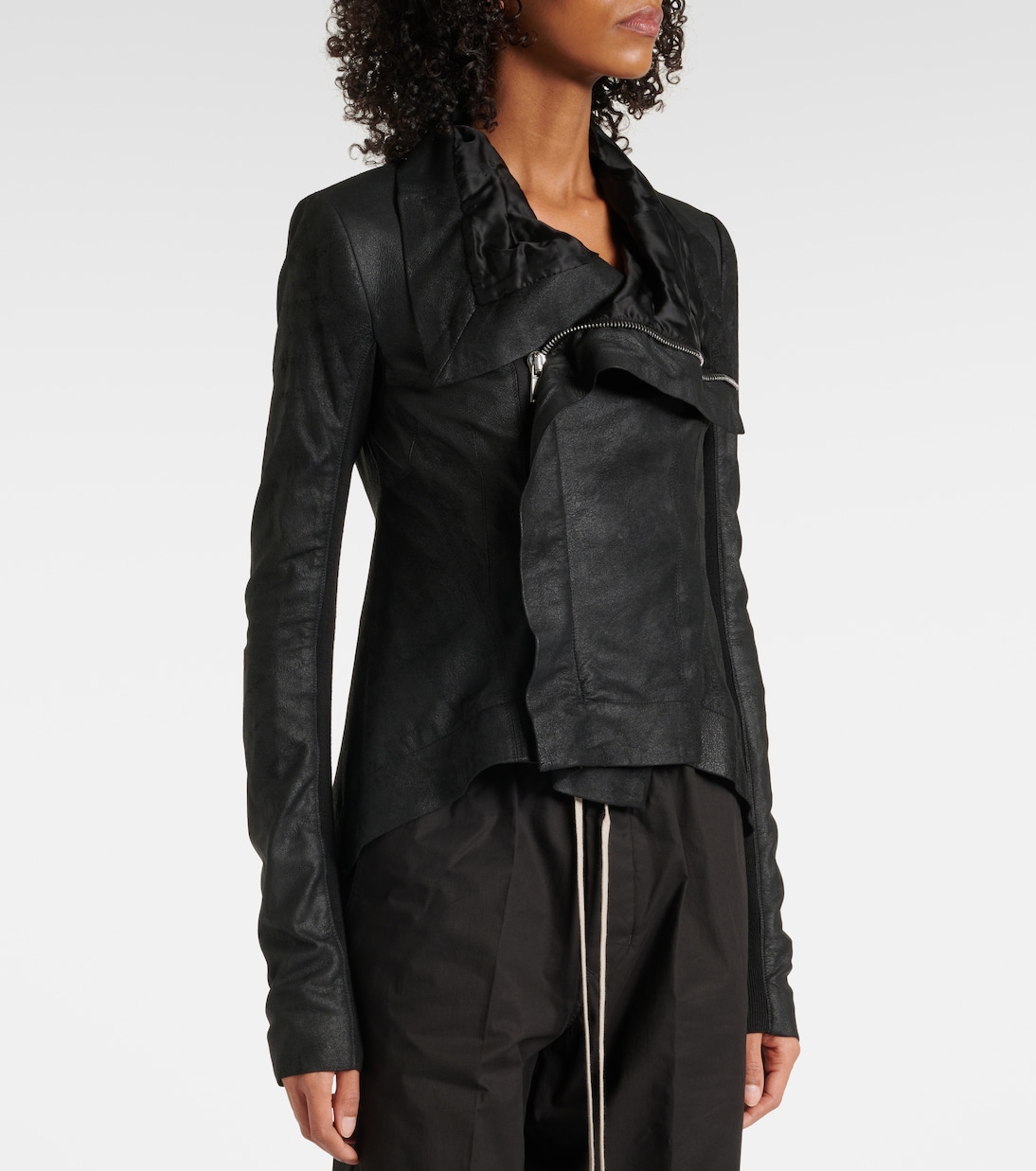 Naska leather biker jacket | Rick Owens