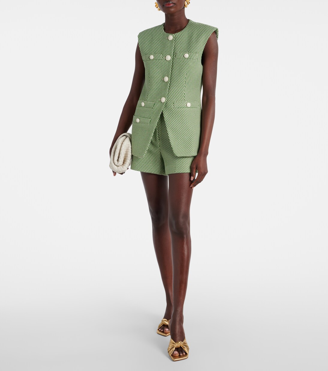 Weste Tamara aus Tweed | Veronica Beard