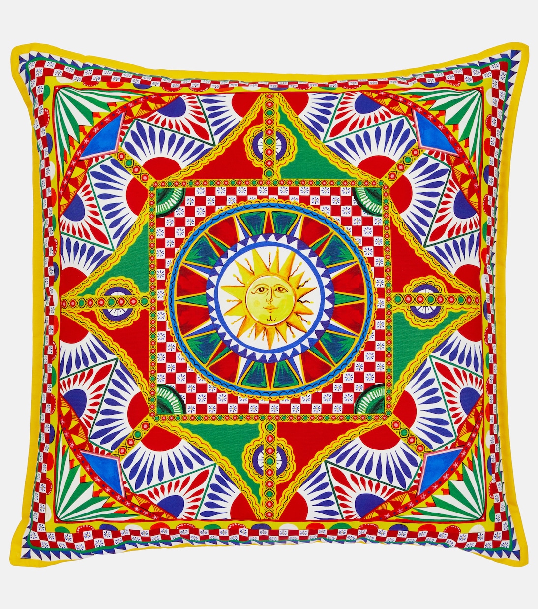 Medium printed canvas cushion | Dolce&Gabbana Casa