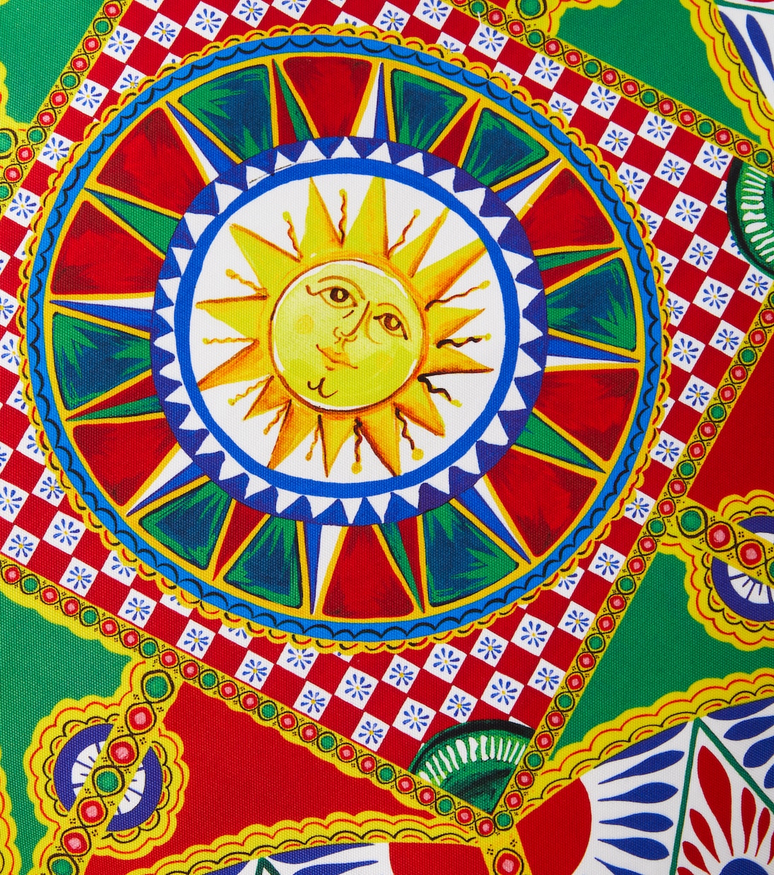 Medium printed canvas cushion | Dolce&Gabbana Casa