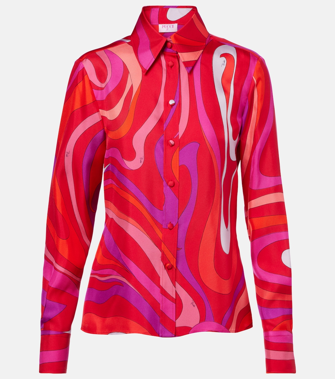 Hemd Marmo aus Seide | Pucci
