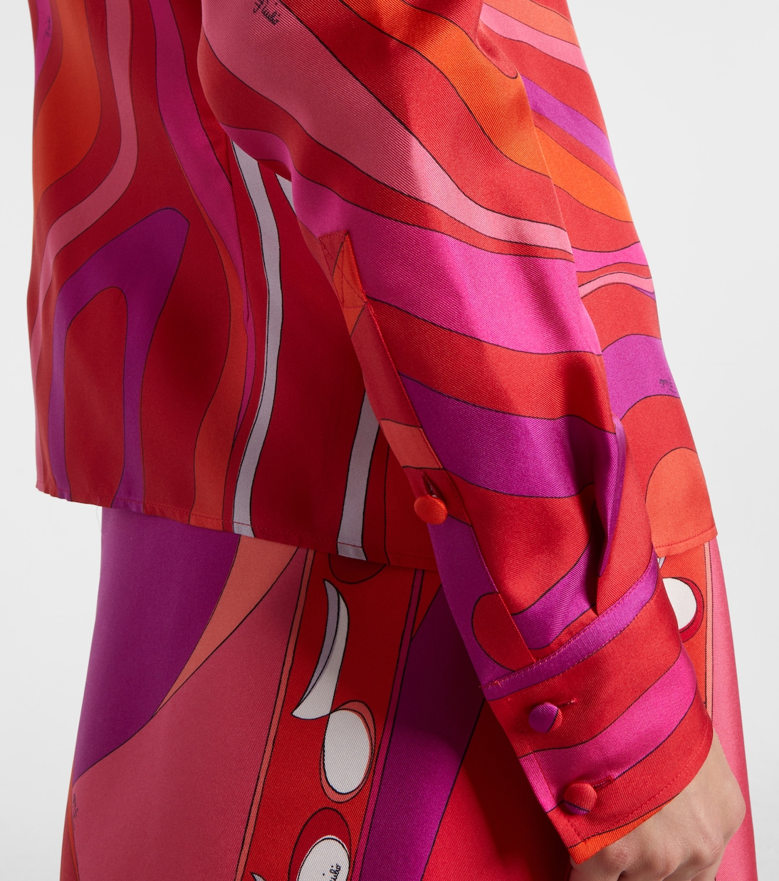 Hemd Marmo aus Seide | Pucci