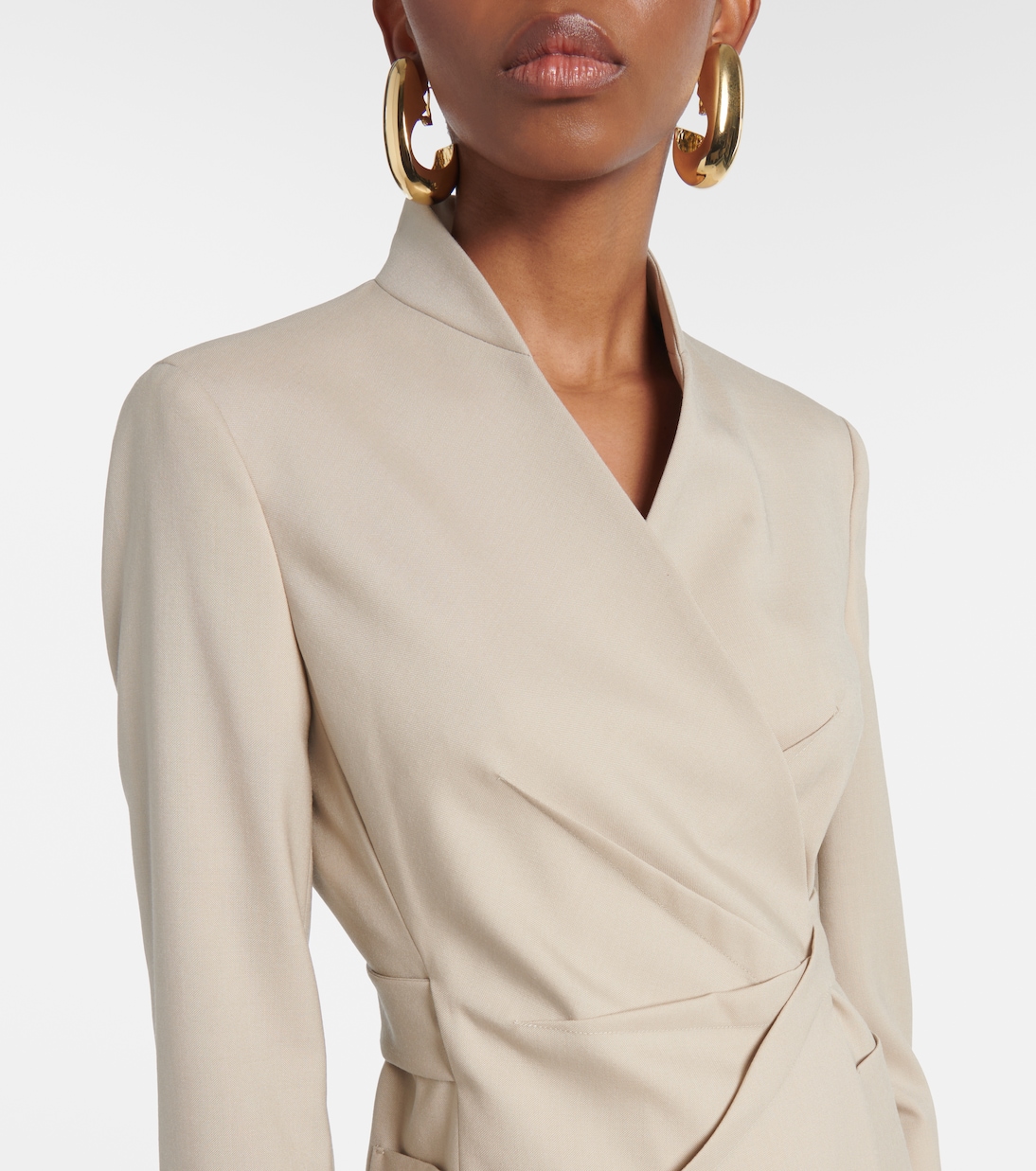 Blazer Nereo de lana, mohair y seda | Max Mara