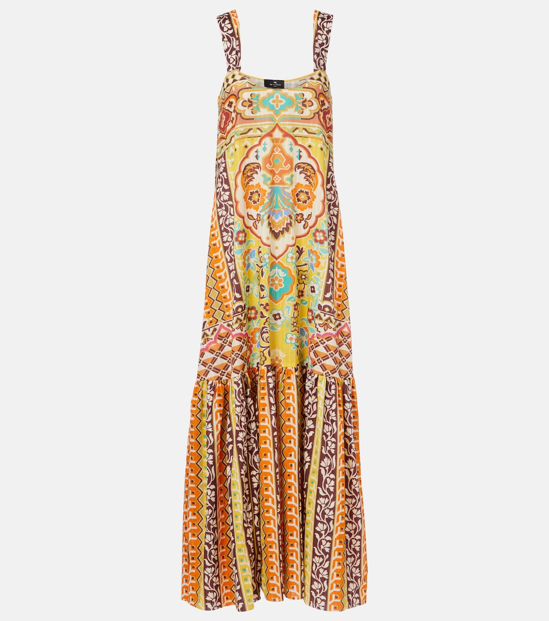 Printed cotton maxi dress | Etro