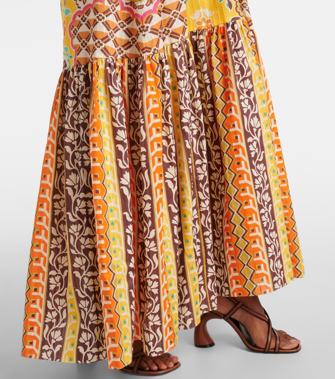 Printed cotton maxi dress | Etro