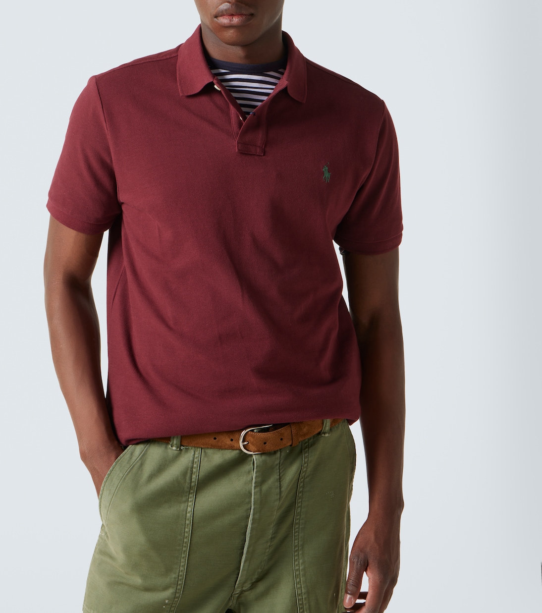 Cotton piqué polo shirt | Polo Ralph Lauren