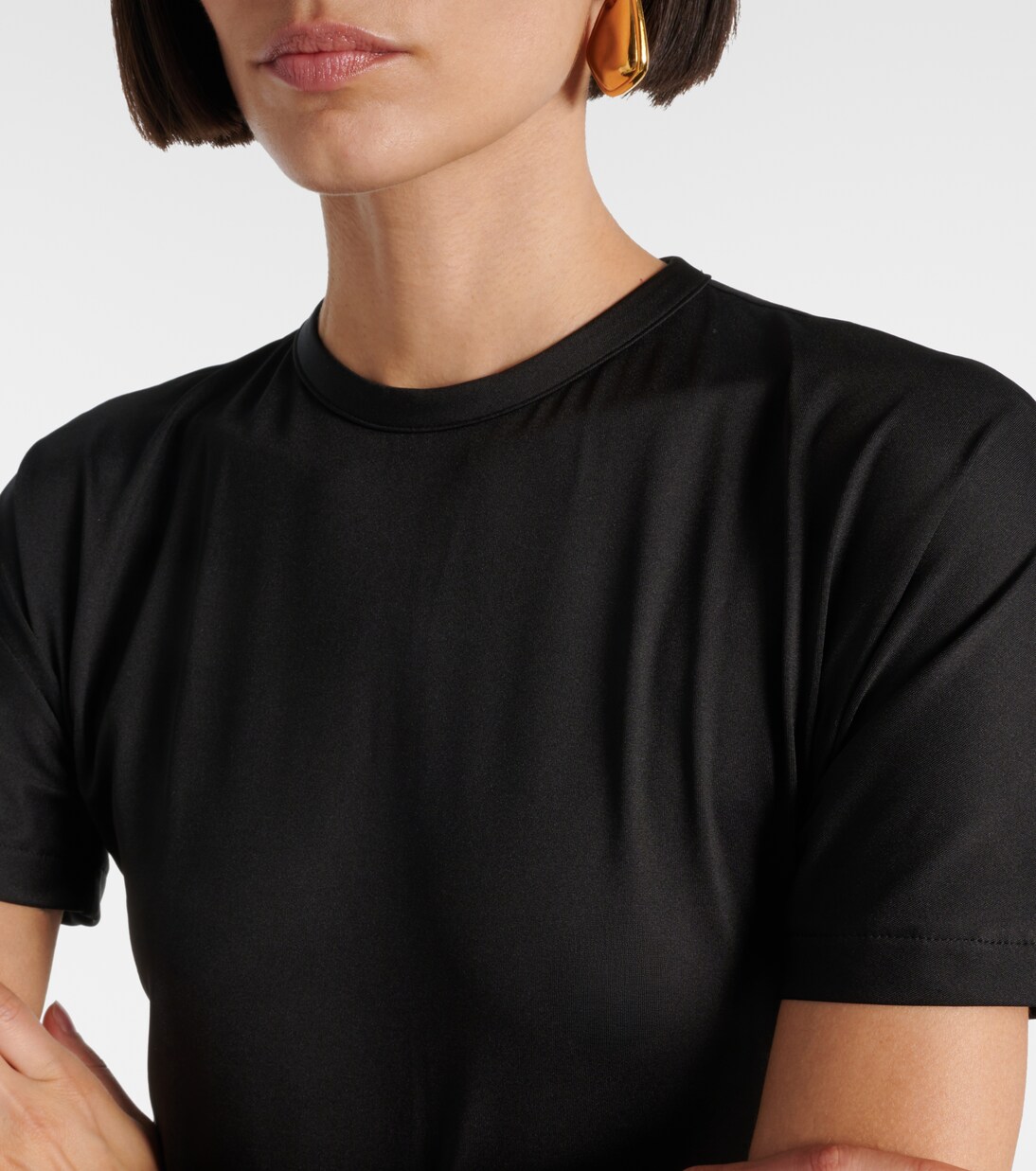 Gathered midi dress | Victoria Beckham