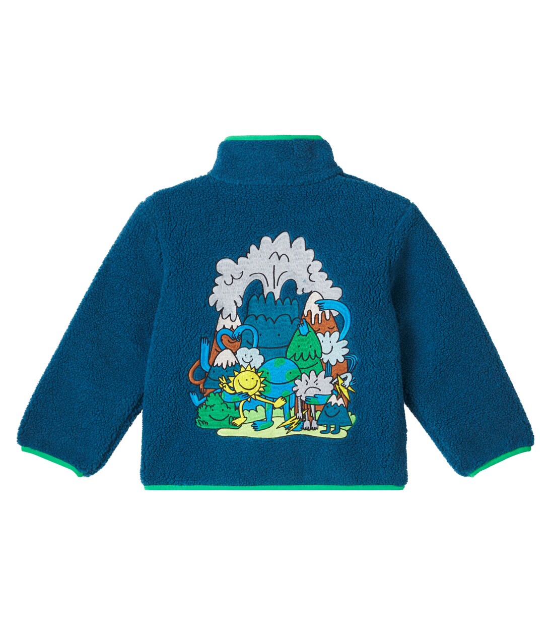 Embroidered fleece jacket | Stella McCartney Kids