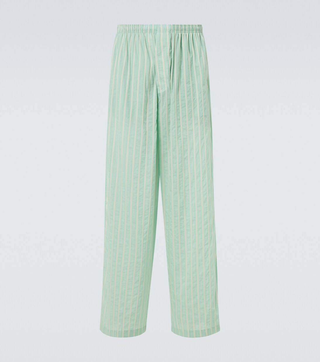 Striped mid-rise pajama pants | Balenciaga