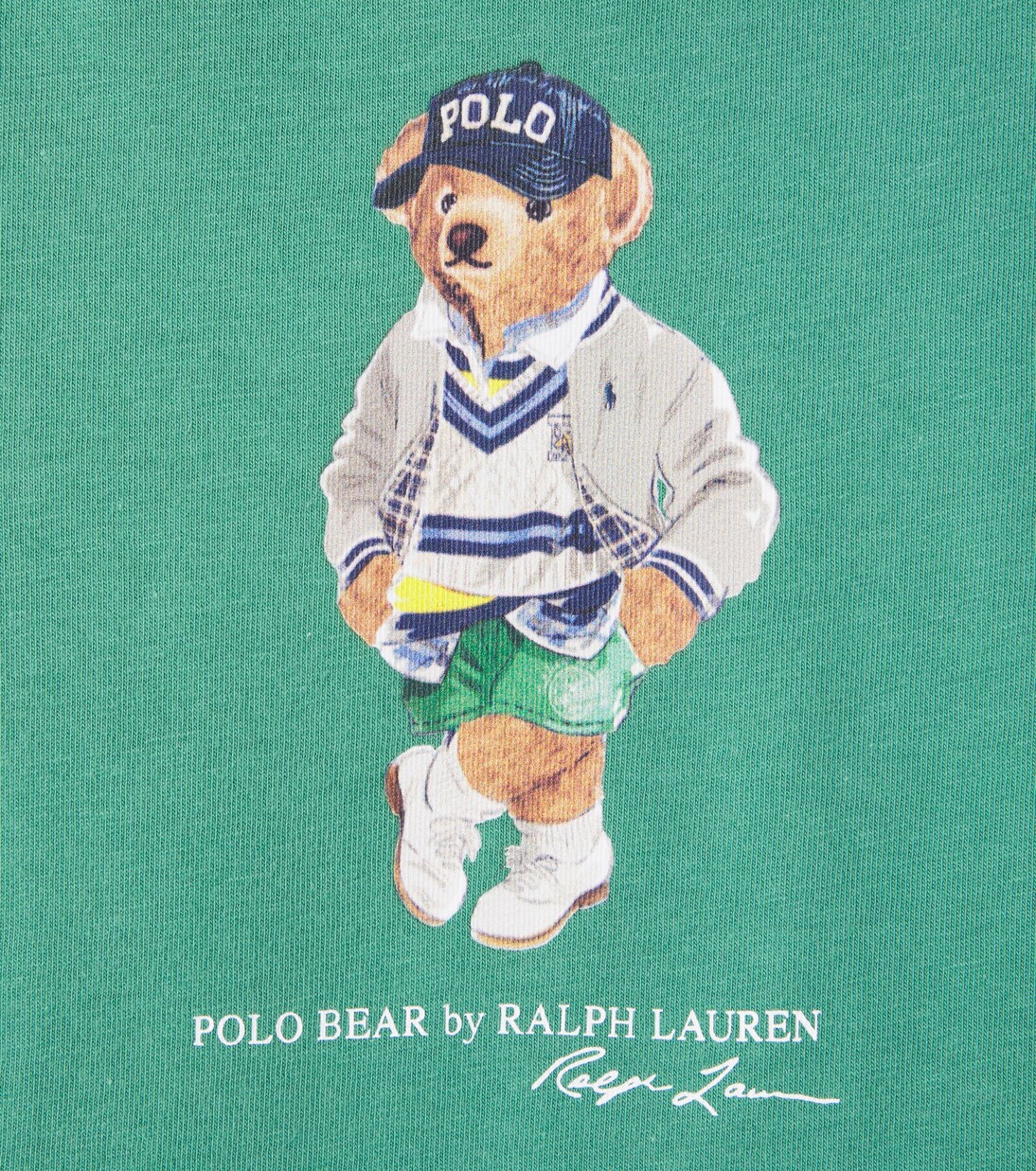 Baby Polo Bear cotton jersey T-shirt | Polo Ralph Lauren Kids