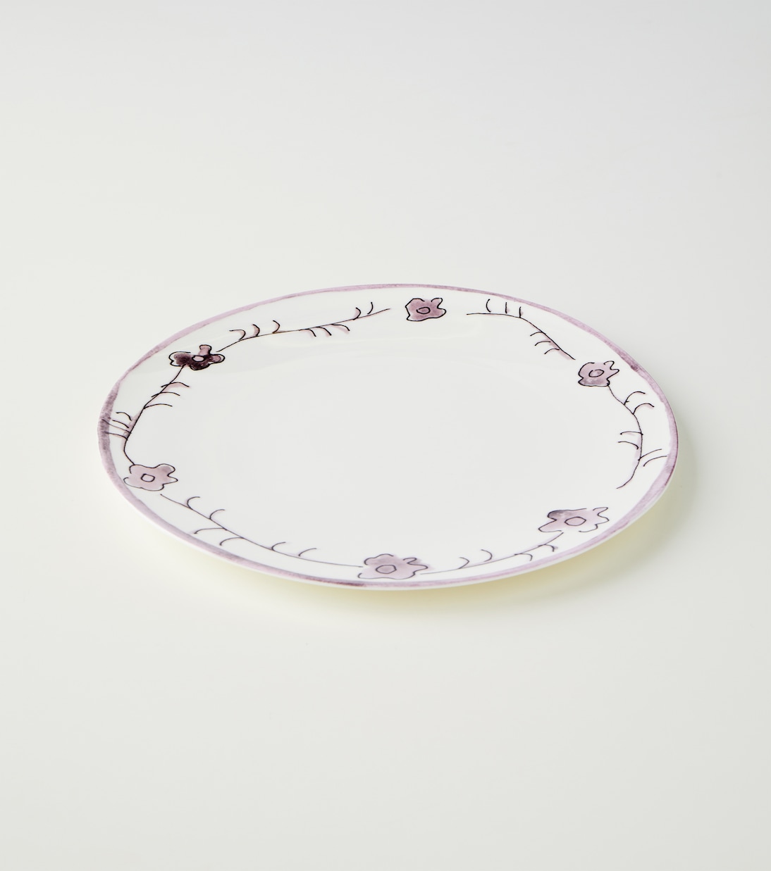 Dark Viola Anemone Milk starter plate and bowl set by Marni | Serax
