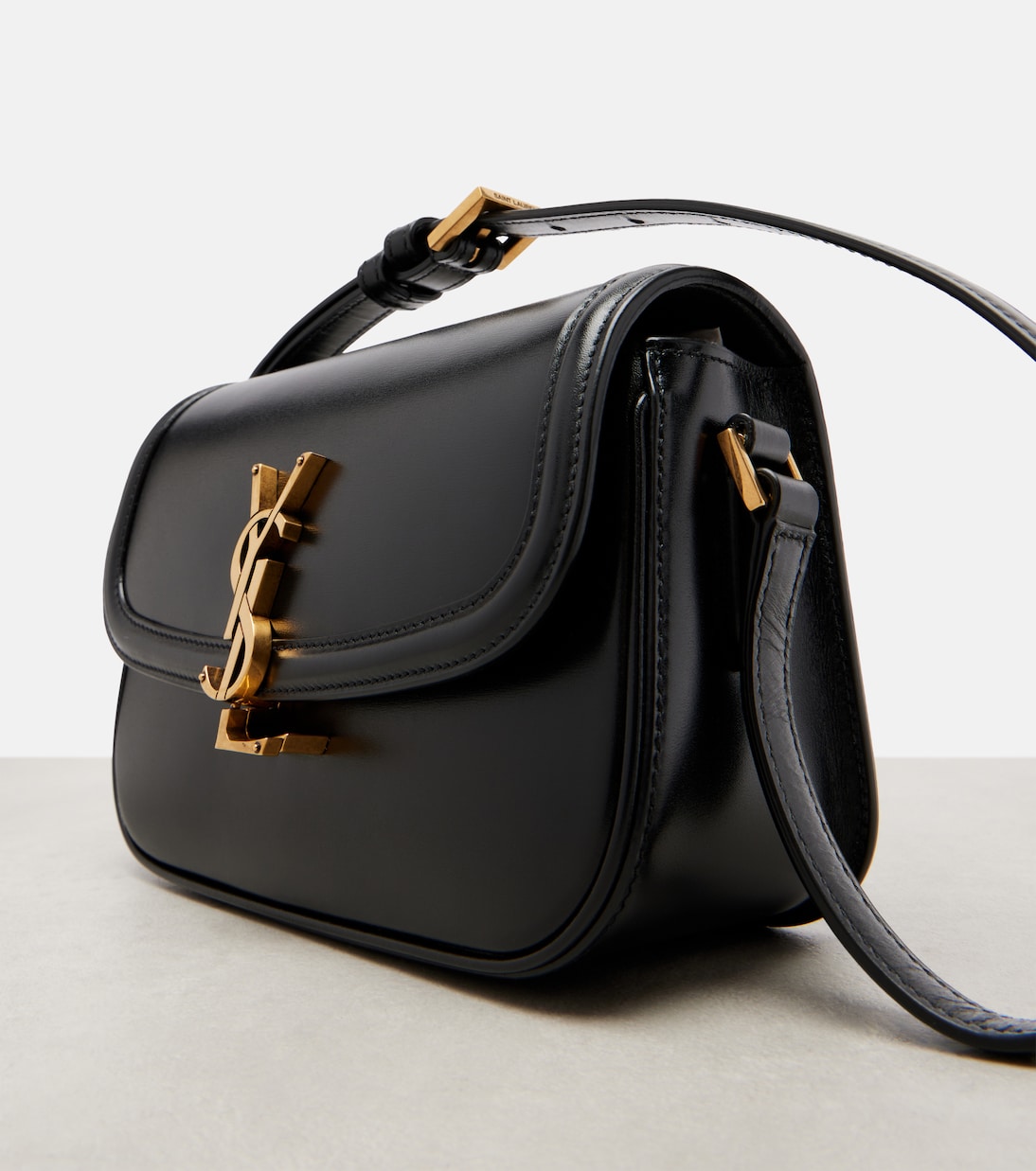 Solferino Mini leather shoulder bag | Saint Laurent