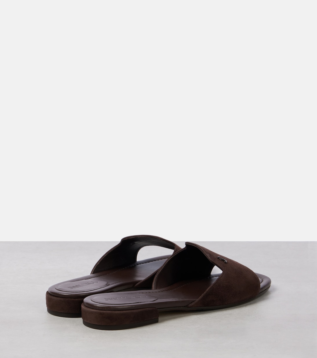 Pantoletten Dina aus Veloursleder | Jimmy Choo