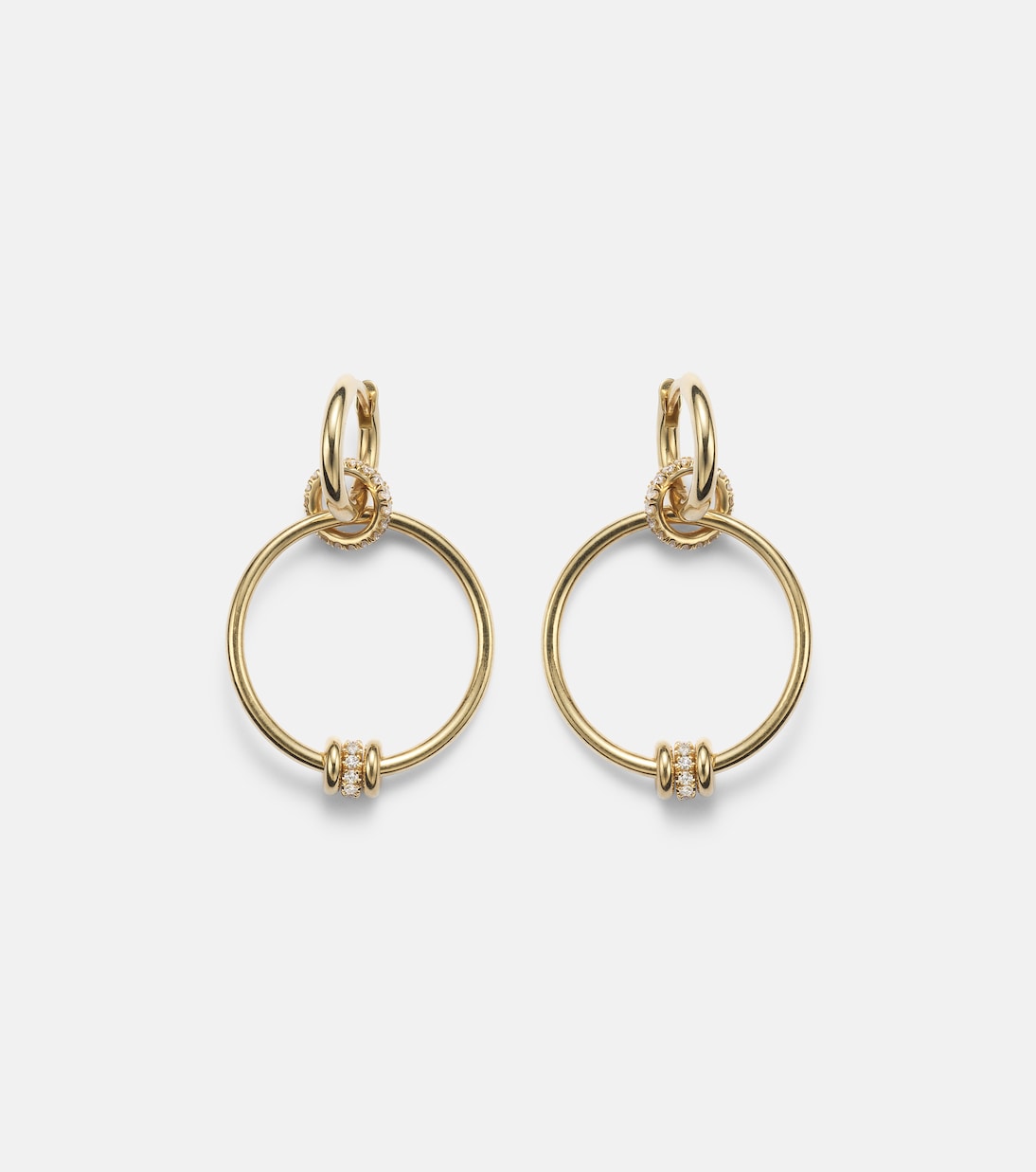 Boucles d'oreilles Asha en or 18 ct et diamants | Spinelli Kilcollin