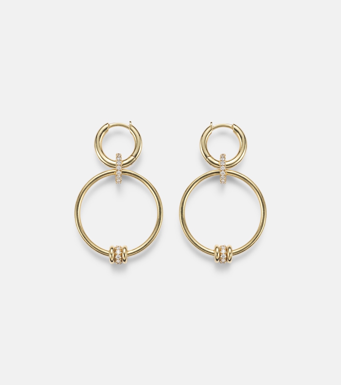 Boucles d'oreilles Asha en or 18 ct et diamants | Spinelli Kilcollin