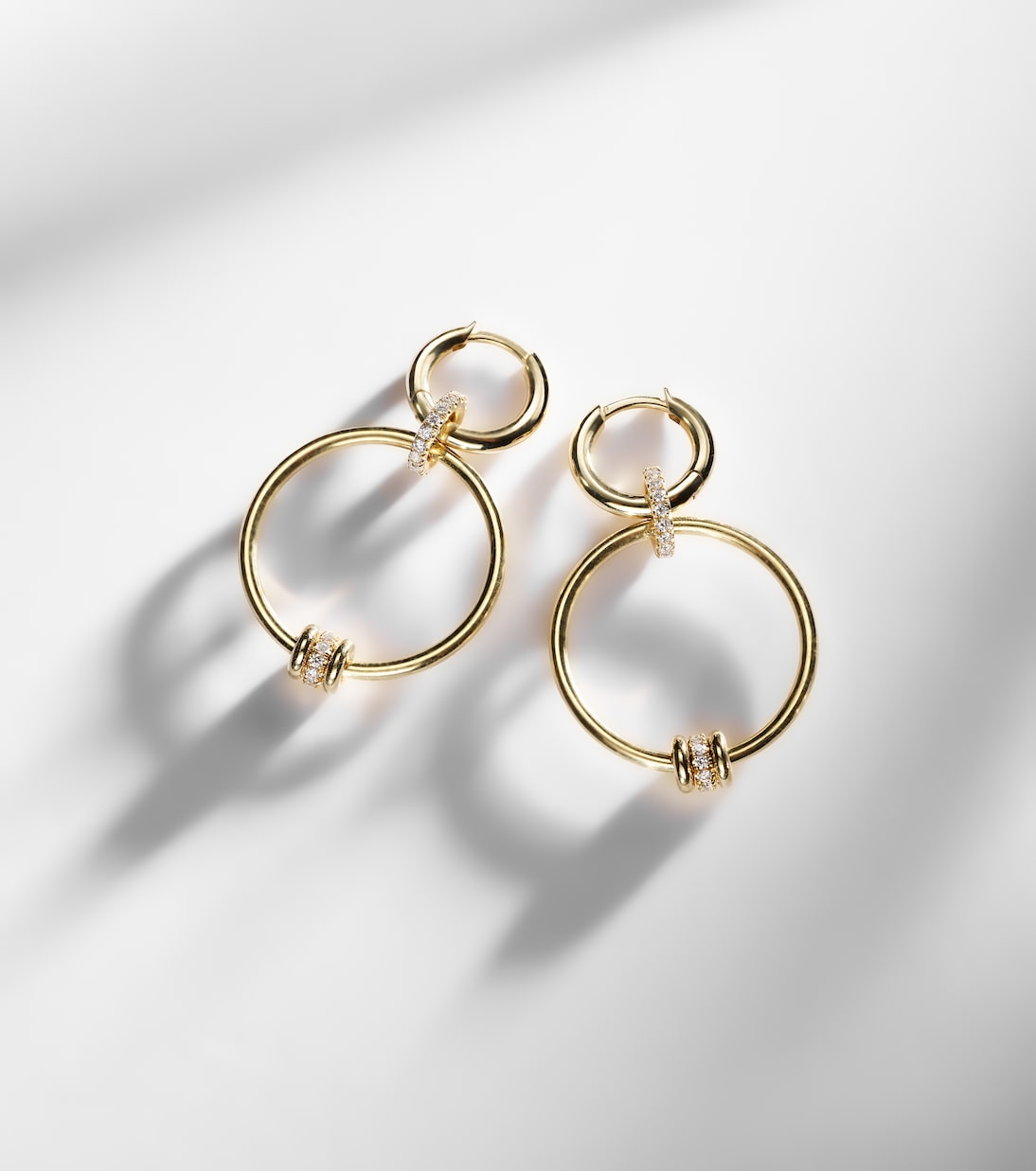 Boucles d'oreilles Asha en or 18 ct et diamants | Spinelli Kilcollin