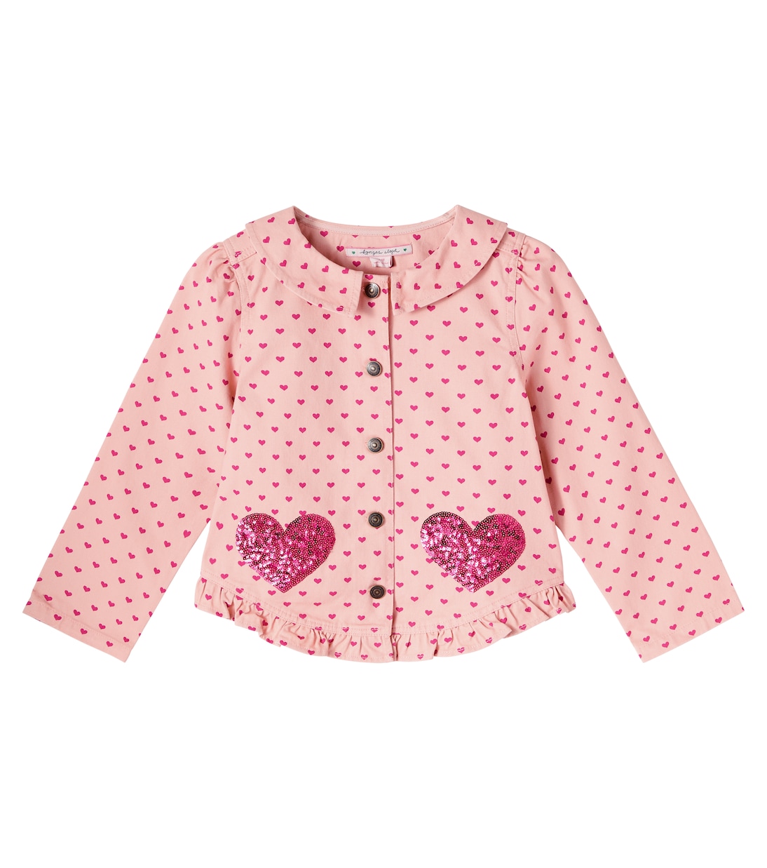 Nola sequined ruffled jacket | Konges Sløjd