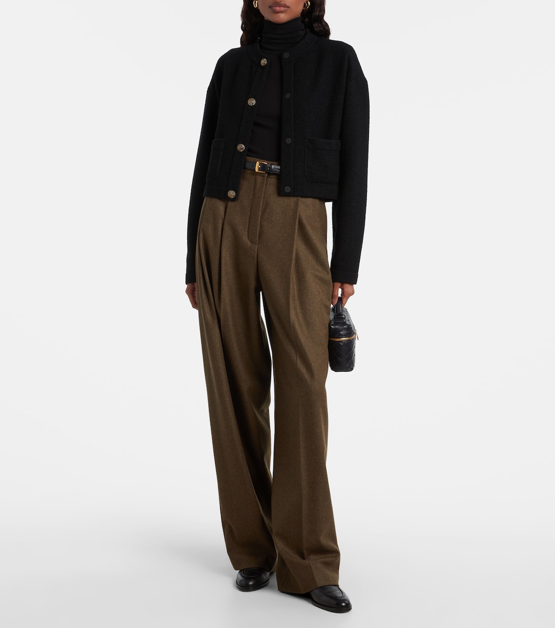 Pull à col roulé en laine vierge | Loro Piana