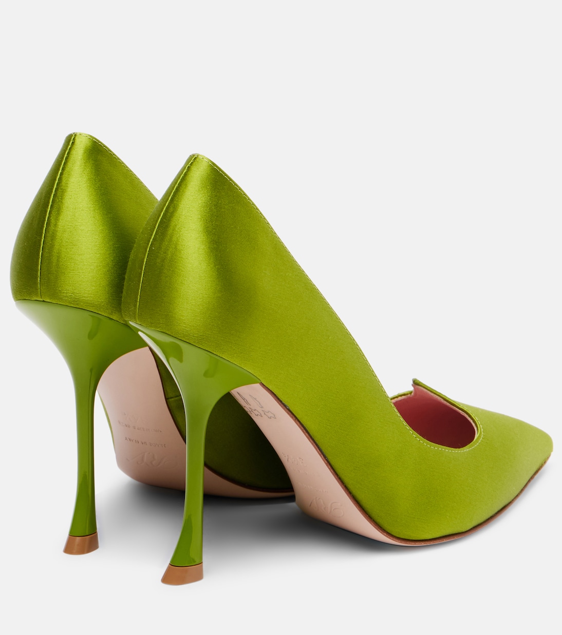 I Love Vivier 100 satin pumps | Roger Vivier