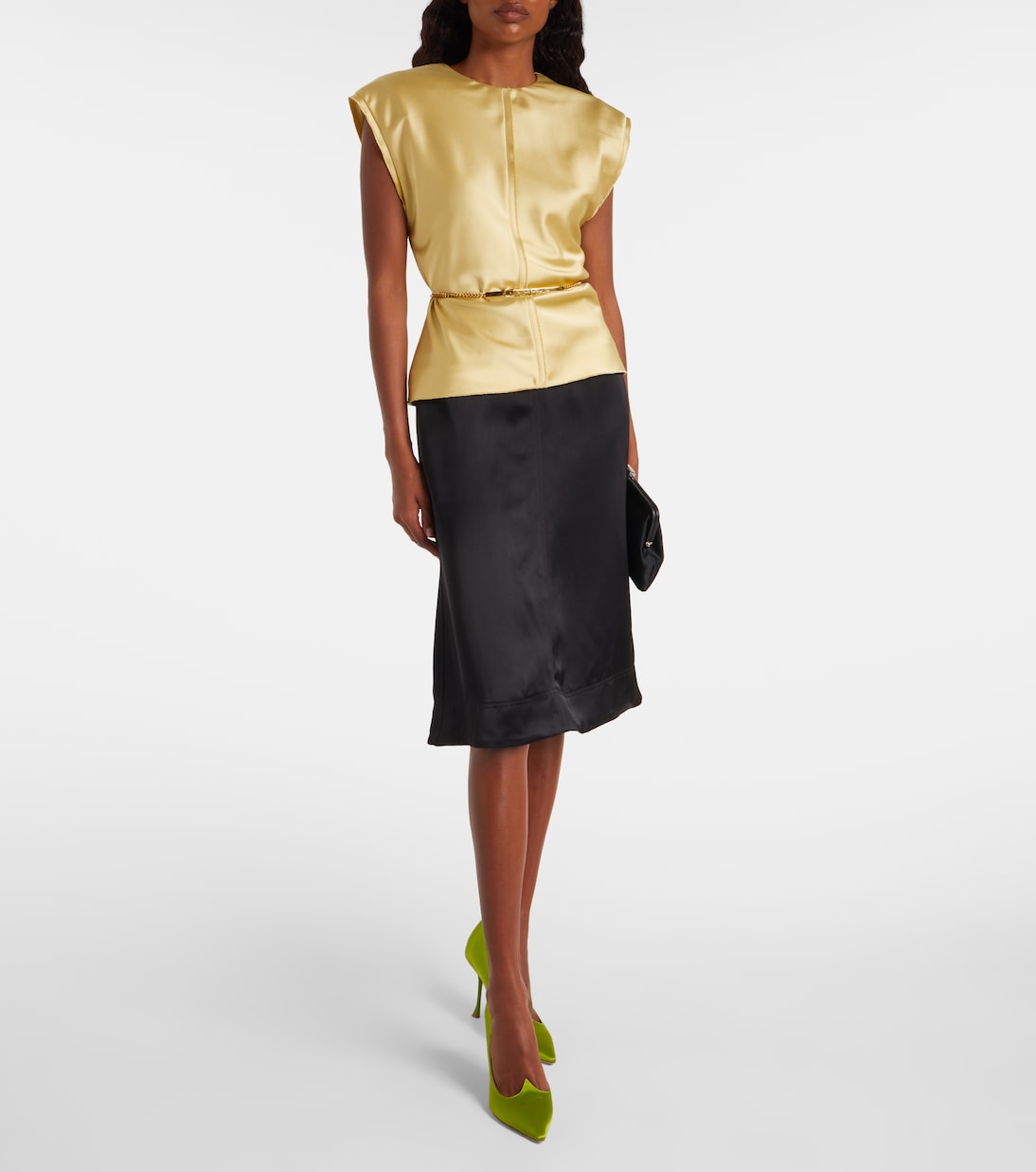 I Love Vivier 100 satin pumps | Roger Vivier