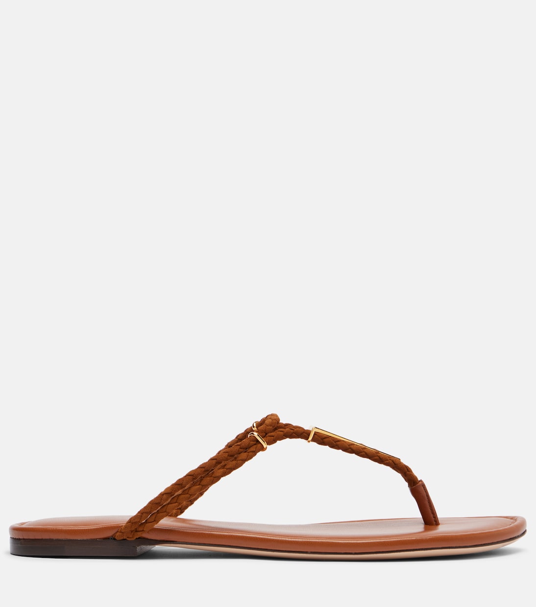 Sandalen aus Leder und Veloursleder | Tom Ford