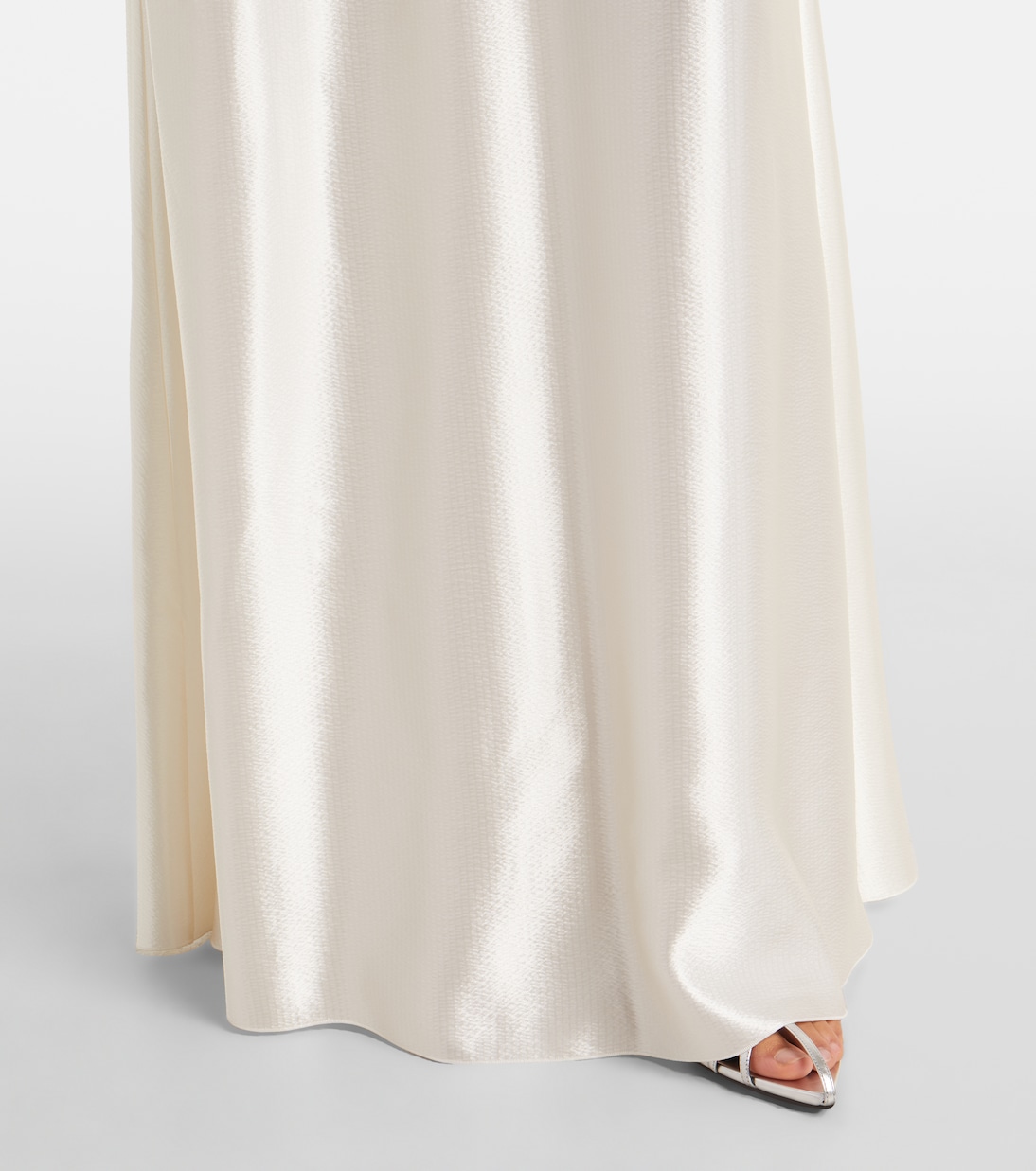 Robe longue Mila en satin | Fforme