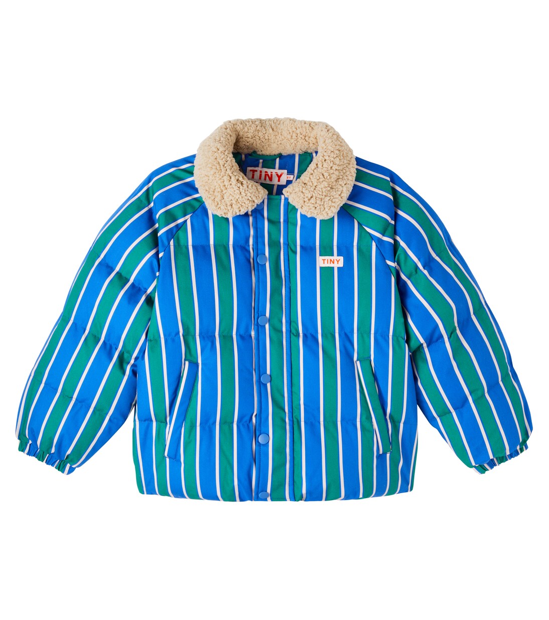 Wattierte Jacke mit Teddyfleece | Tinycottons