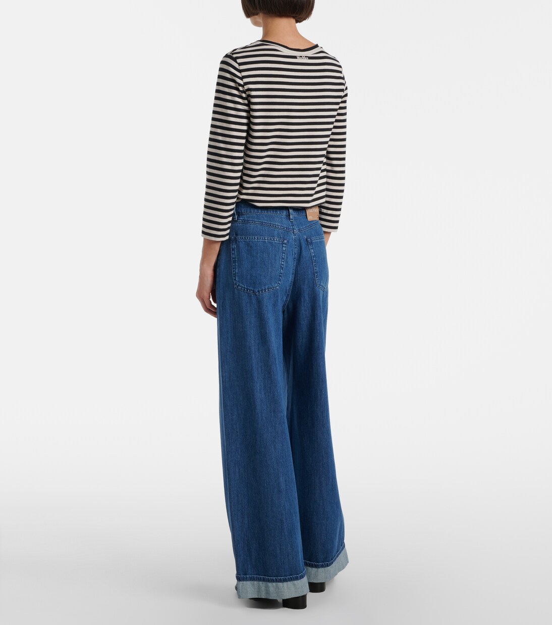 High-rise wide-leg jeans | 'S Max Mara
