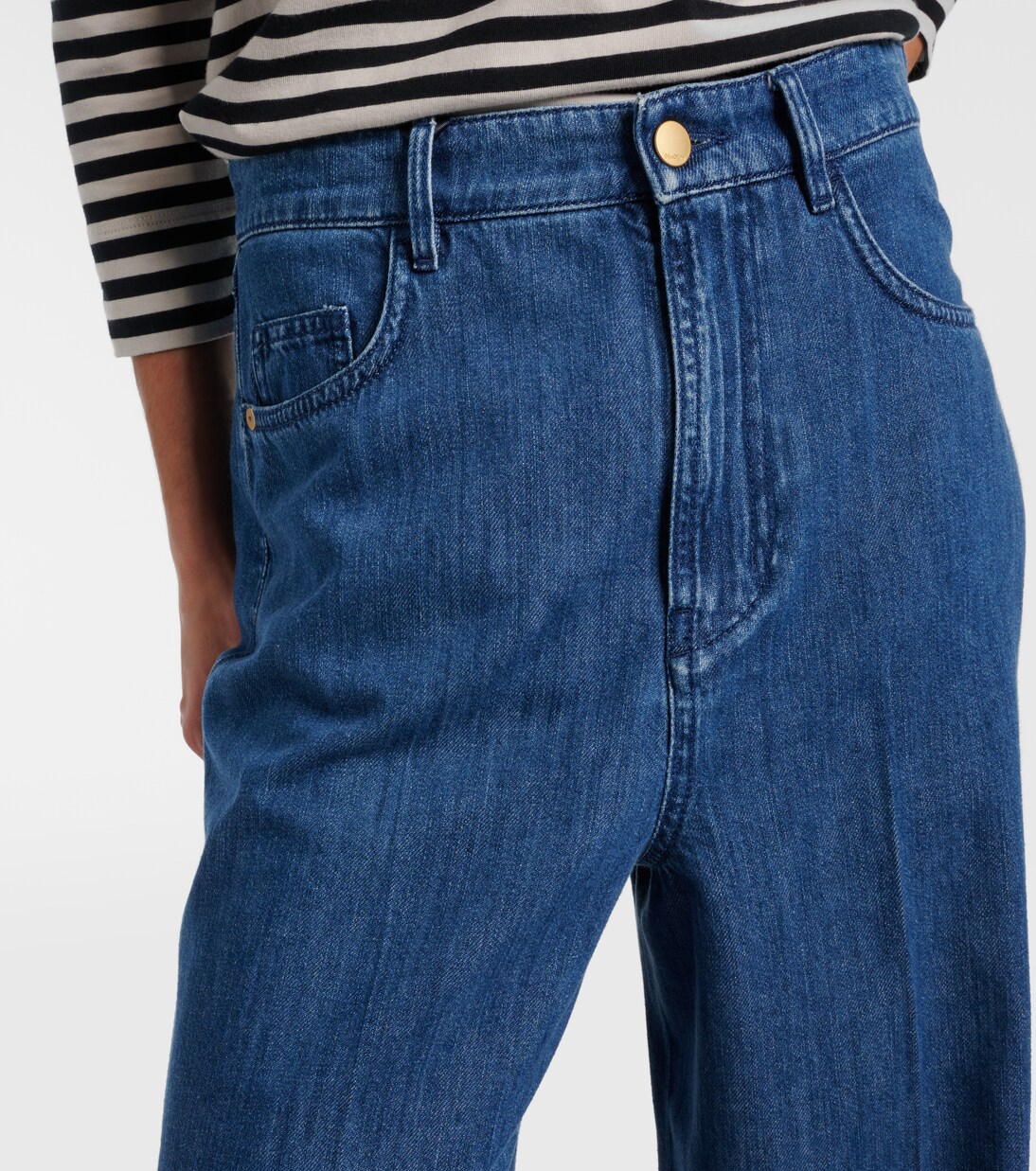 High-rise wide-leg jeans | 'S Max Mara