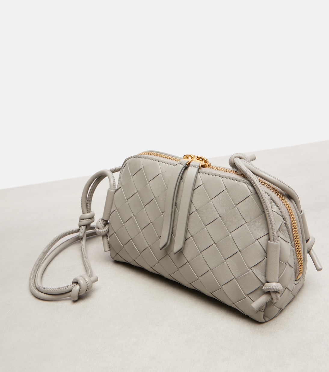 Concert Mini leather crossbody bag | Bottega Veneta