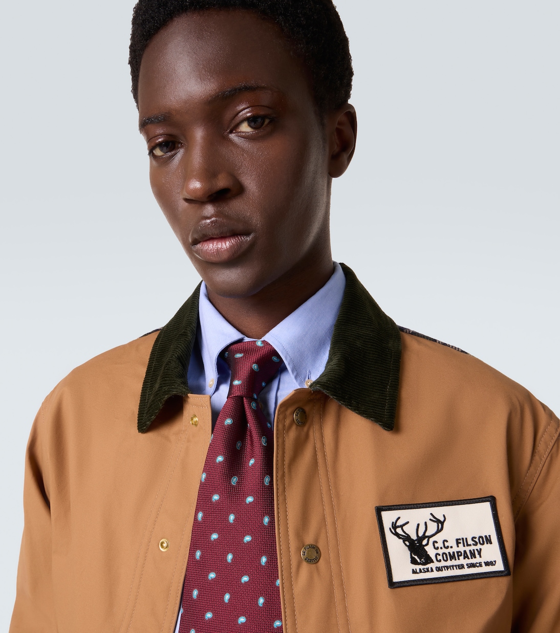 Paisley silk tie | Junya Watanabe