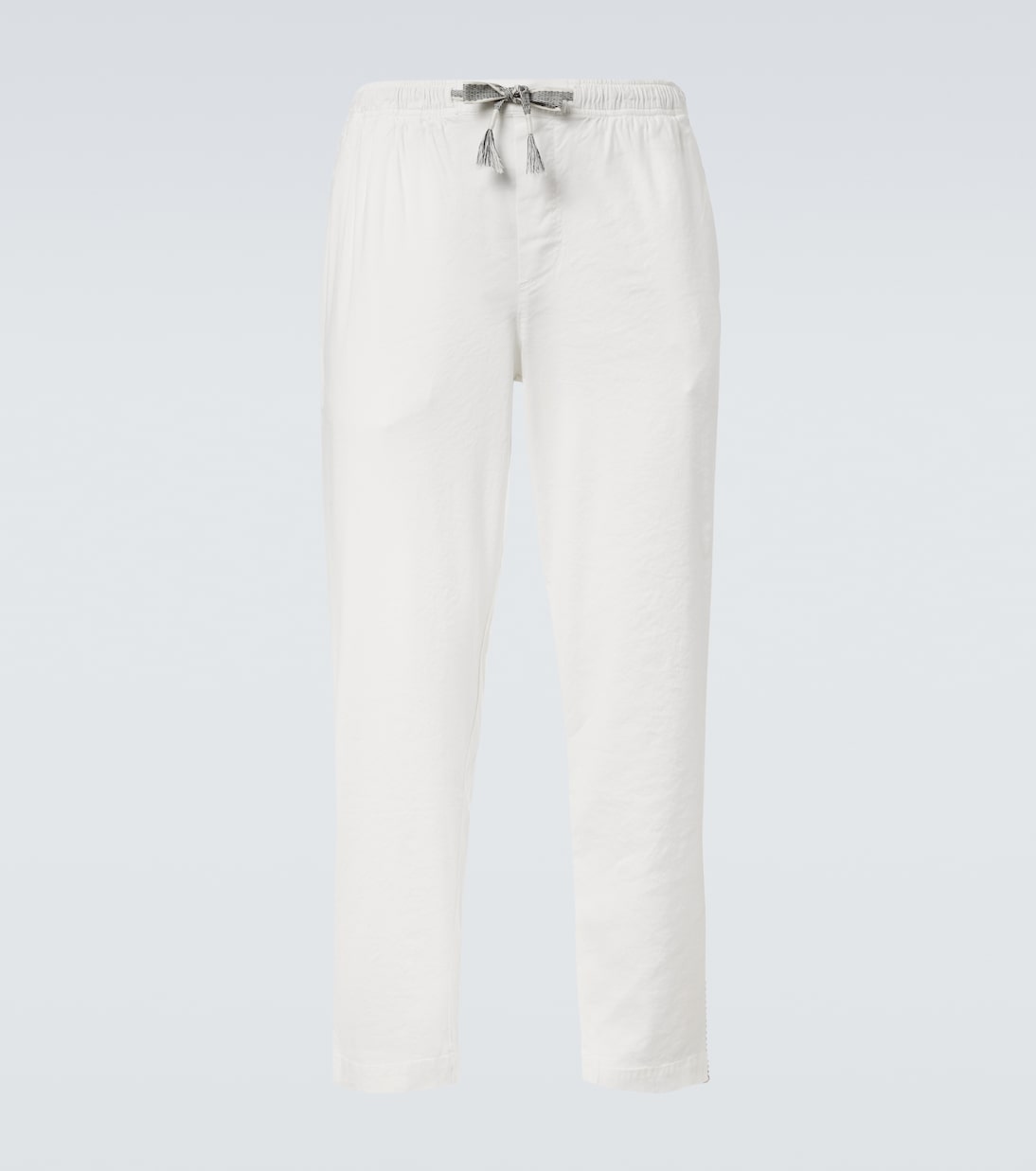 Sonoran linen-blend straight pants | Orlebar Brown