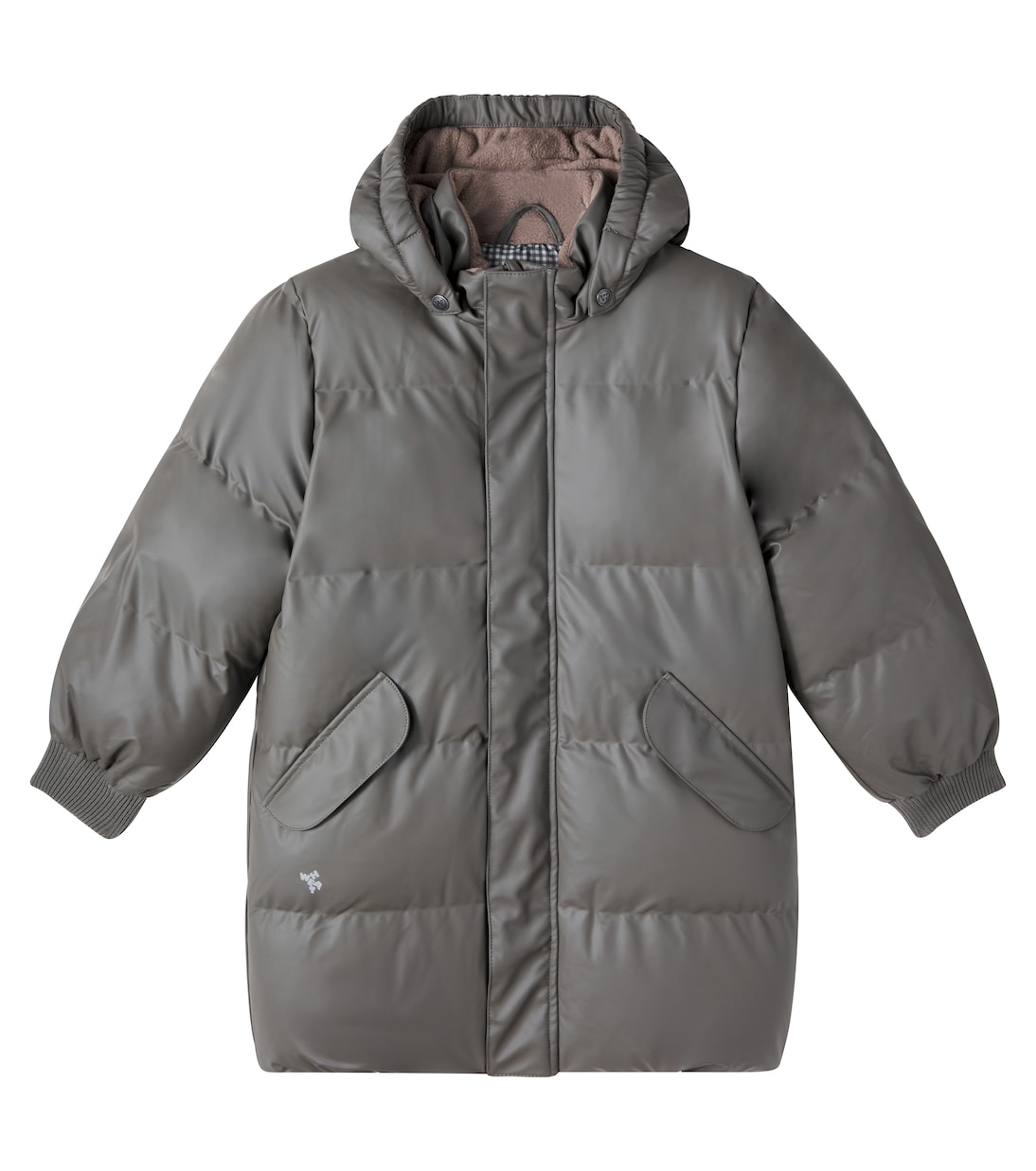 Quilted puffer coat | Wheat