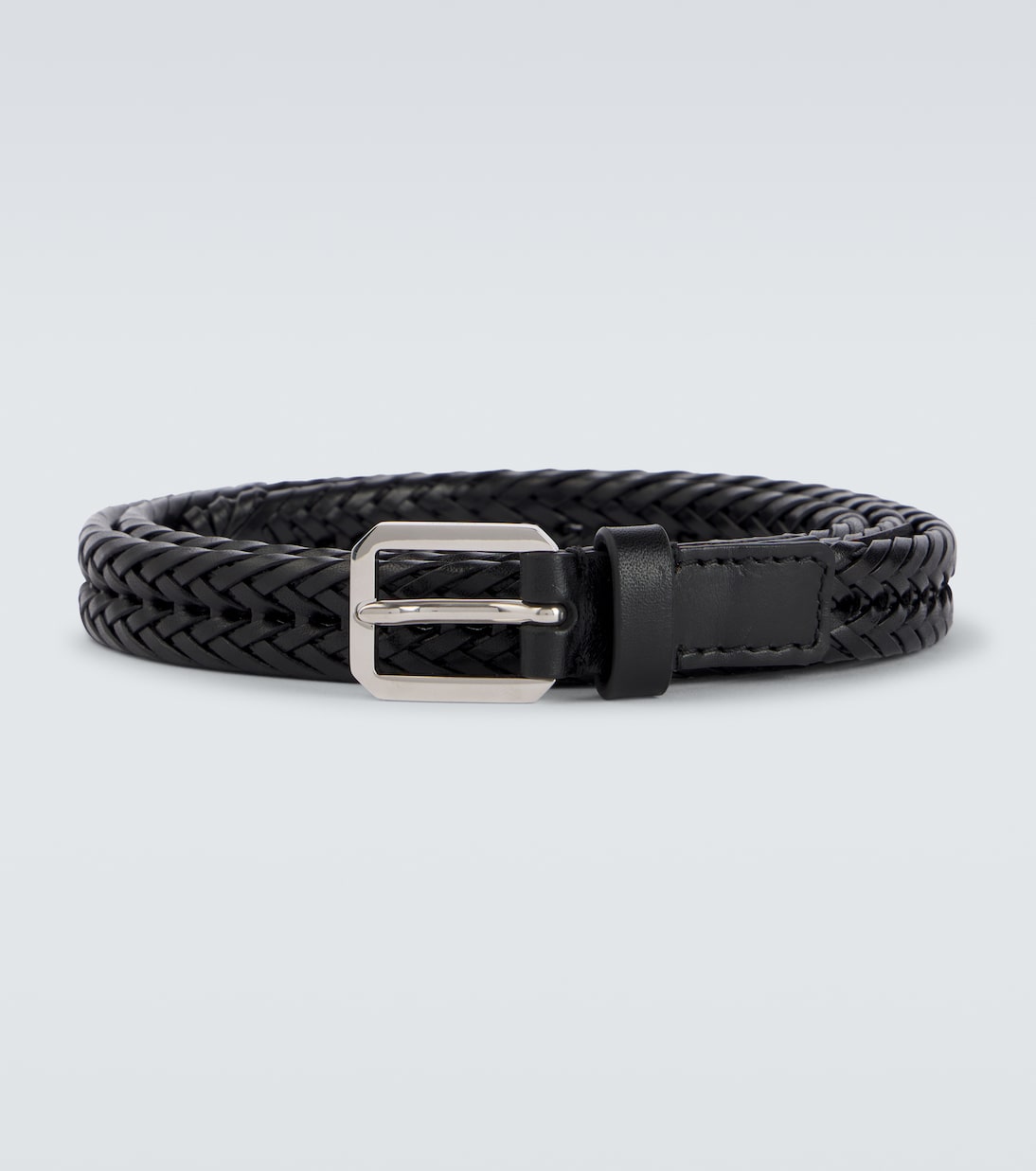 Braided leather belt | Tom Ford